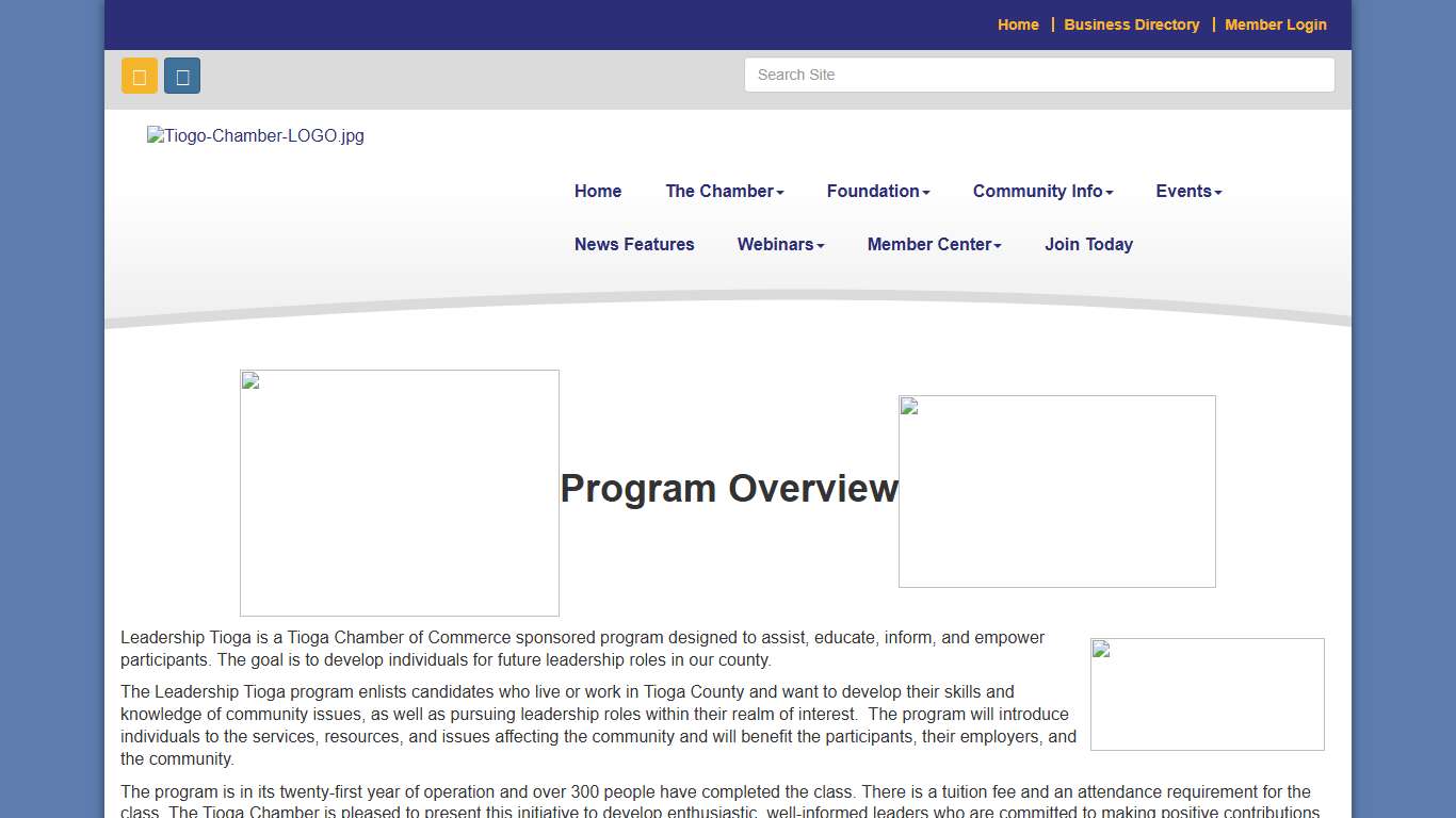 Leadership Tioga - Tioga County Chamber of Commerce, NY