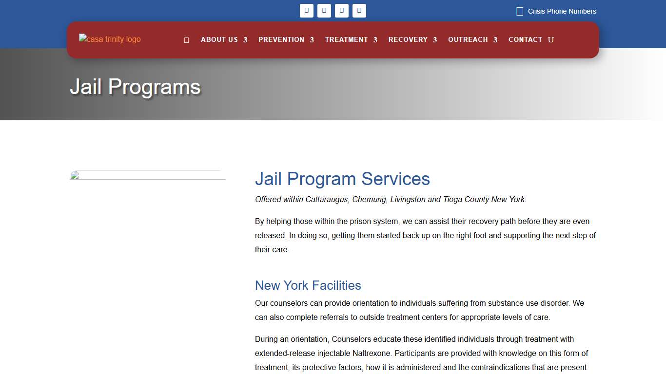 Jail Programs - CASA-Trinity